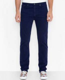 Levis 513 Mr. Blue Colored Denim Slim Fit Jeans