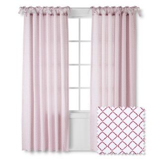 & Bond™ Diamond Curtain Panel   Red (84)