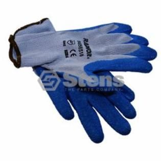 Stens Heavy Duty Glove  Extra Large / Rubber Palm Coated String Knit