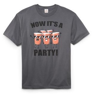Young Mens T Shirt   Now Its a Party   Clothing, Shoes & Jewelry