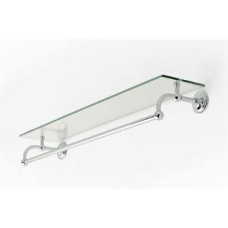 Ginger Sine 24 in. W Shelf in Satin Nickel 0219T 24/SN