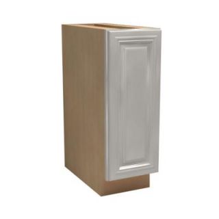 Home Decorators Collection 15x34.5x24 in. Coventry Assembled Base Cabinet with 1 Full Height Door Left Hand in Pacific White B15FHL CPW