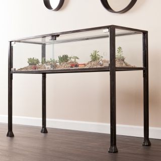 Upton Home Terrarium Display Curio/Sofa/ Console Table