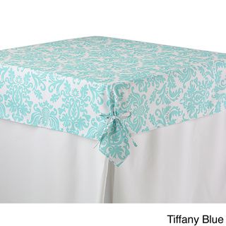 Printed Fitted Tablecloth Topper