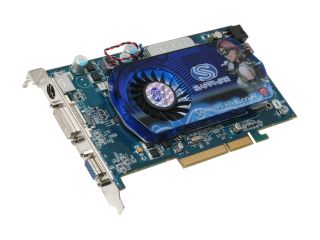 SAPPHIRE Radeon HD 2600XT DirectX 10 100229L 512MB 128 Bit GDDR3 AGP 4X/8X HDCP Ready Video Card