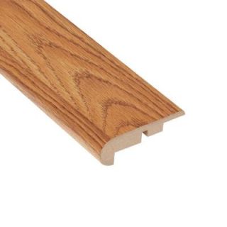 TrafficMASTER Draya Oak 11.13 mm Thick x 2 1/4 in. Wide x 94 in. Length Laminate Stair Nose Molding DISCONTINUED HL1032SN