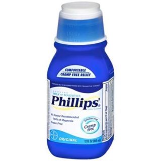 Phillips' Milk of Magnesia Original 12 oz (Pack of 3)