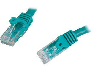 StarTech N6PATCH15GN 15 ft. Cat 6 Green Snagless UTP Patch Cable   ETL Verified