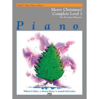 Alfred's Basic Piano Library Merry Christmas Complete Level 1, For The Later Beginner
