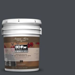 BEHR Premium Plus Ultra Home Decorators Collection 5 gal. #HDC WR14 4 Winter Coat Flat/Matte Interior Paint 175305