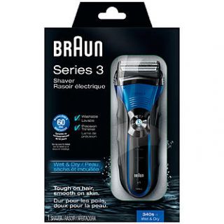 Braun Series 3 340s Wet & Dry Electric Shaver   Beauty   Shaving