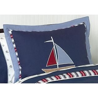 Sweet Jojo Designs  Nautical Nights Collection 3pc Full/Queen Bedding