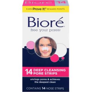 Biore Pore Strips Deep Cleansing 14 Ct