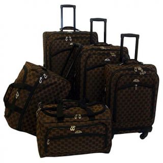 American Flyer Madrid 5 piece Spinner Luggage Set   6163632
