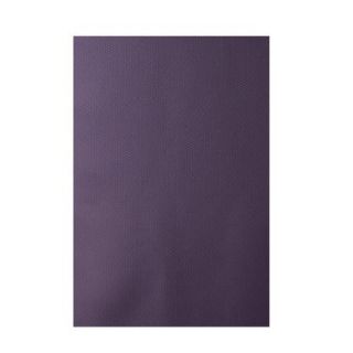 E By Design Solid Purple Indoor/Outdoor Area Rug