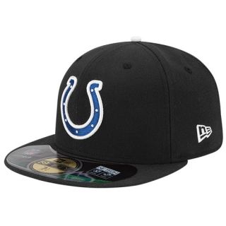 New Era NFL 59Fifty Sideline Cap   Mens   Football   Accessories   Indianapolis Colts   Black