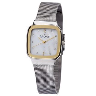 Skagen Womens 691SSSB1 Stainless Steel Stretch Watch