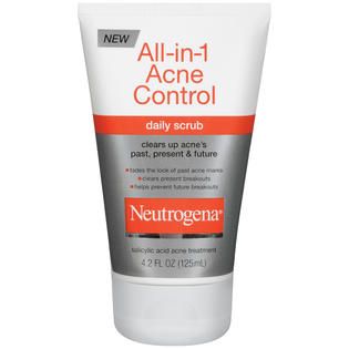 Neutrogena Daily Scrub All In 1 Acne Control 4.2 OZ TUBE
