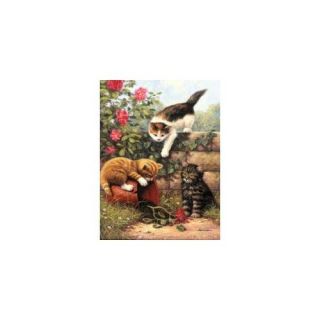 Royal Brush 422112 Junior Small Paint By Number Kit 8. 75 inch X 11. 75 inch  Kittens At Play