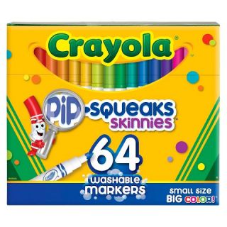 Skinnies Washable Markers, 64 Colors, 64/Set