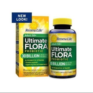 Ultimate Flora Adult 50+ Probiotic 30 Billion (Formerly Senior Formula) Renew Life 60 VCaps