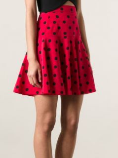 Dolce & Gabbana Polka Dot Flared Skirt