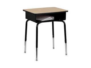 Flash Furniture Student Desk with Open Front Metal Book Box [FD DESK GG]   Desks