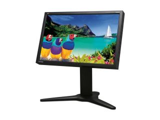 ViewSonic  VP2655wb Black 26" Height,Swivel,Pivot & Tilt Adjustable IPS WideScreen LCD Monitor w/ 4 port USB 400 cd/m2 DC 4000:1(1000:1)