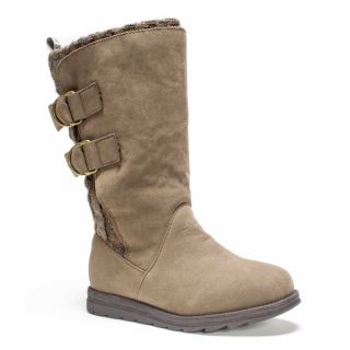 Muk Luks Womens Dark Beige Luna Boot   17500924   Shopping