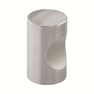 Siro Designs Polished Stainless Steel Round Cabinet Knob