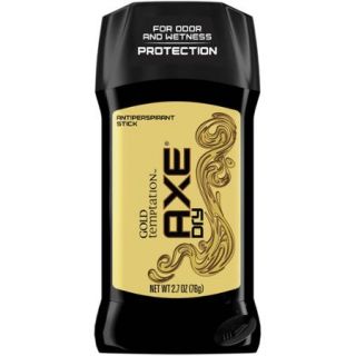Axe Dry Invisible Solid Antiperspirant & Deodorant, Gold Temptation 2.70 oz