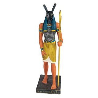 Design Toscano WU69712 Ancient Egyptian Gods Statue Collection Seth