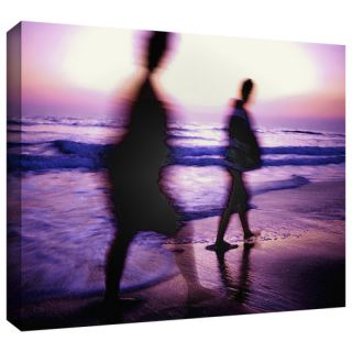 Beach Combers by Dean Uhlinger Photographic Print Gallery Wrapped on