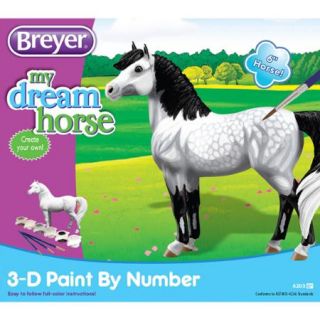Breyer My Dream Horse 3D Paint By Number Activity Set, 6" Horse