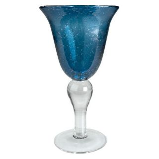 Artland® Glass Goblets Set of 6   Slate Blue