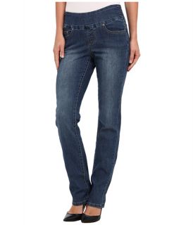 Jag Jeans Peri Pull On Straight in Blue Dive