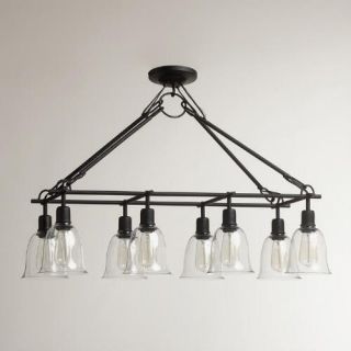 8 Bell Rectangular Pendant Lamp