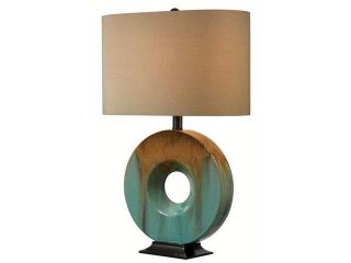 Kenroy Home 32184CG Table Lamps, Lamps, Ceramic Glaze