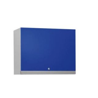NewAge Products Performance Plus 22 in. H x 28 in. W x 14 in. D Steel Garage Wall Cabinet in Blue 36800