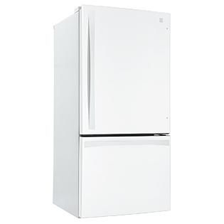 Kenmore Elite  24 cu. ft. Bottom Freezer Refrigerator – White ENERGY