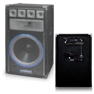 Technical Pro Carpeted 15 Five way Active Loudspeaker with USB, 
