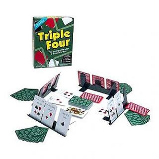 Jax Ltd Games Triple Four Card Game   Toys & Games   Family & Board