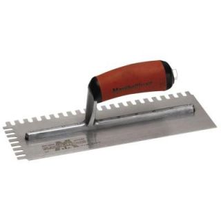 Marshalltown 3/32 in. U Notch 4 1/2 in. Trowel 704SD