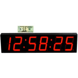 Big Time Clocks Large 5 Digit LED with Remote Control Countdown Clock