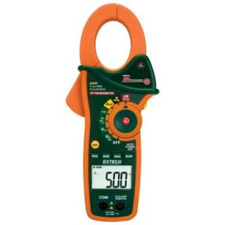Extech Instruments Manual Clamp DMM + IR Thermometer 1000 Amp AC EX820