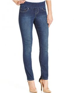 JAG Nora Pull On Skinny Jeans, Anchor Blue Wash   Jeans   Women   