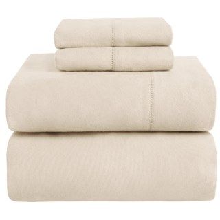 Azores Home Heavyweight Flannel Sheet Set   Twin, 200gsm Cotton 77
