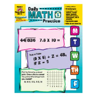 Daily Math Practice Grade 5 Book