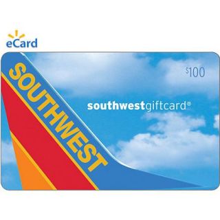  Southwest Airlines $100 eGift Card