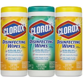 Clorox Disinfecting Wipes Value Pack, Fresh Scent and Citrus Blend, 105 Count